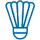 Icone volant de badminton