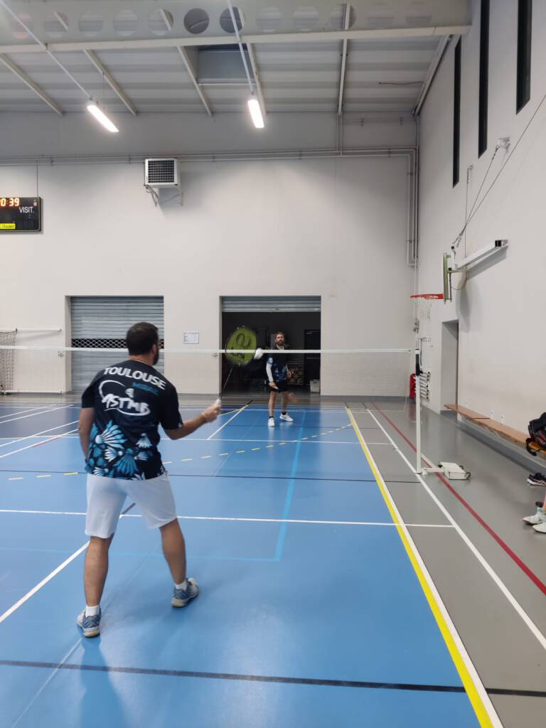Entrainementn de badminton - entrainement confirmé de l'ASTMB